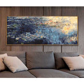 Paint by numbers water lilies